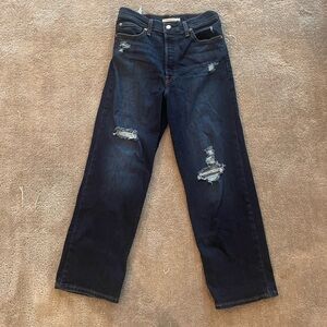 Levi's Women's Ribcage Straight Ankle Jeans - Size 29